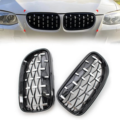 Chrome Front Kidney Grille for BMW 3 Series E92 E93 (2010–2013)