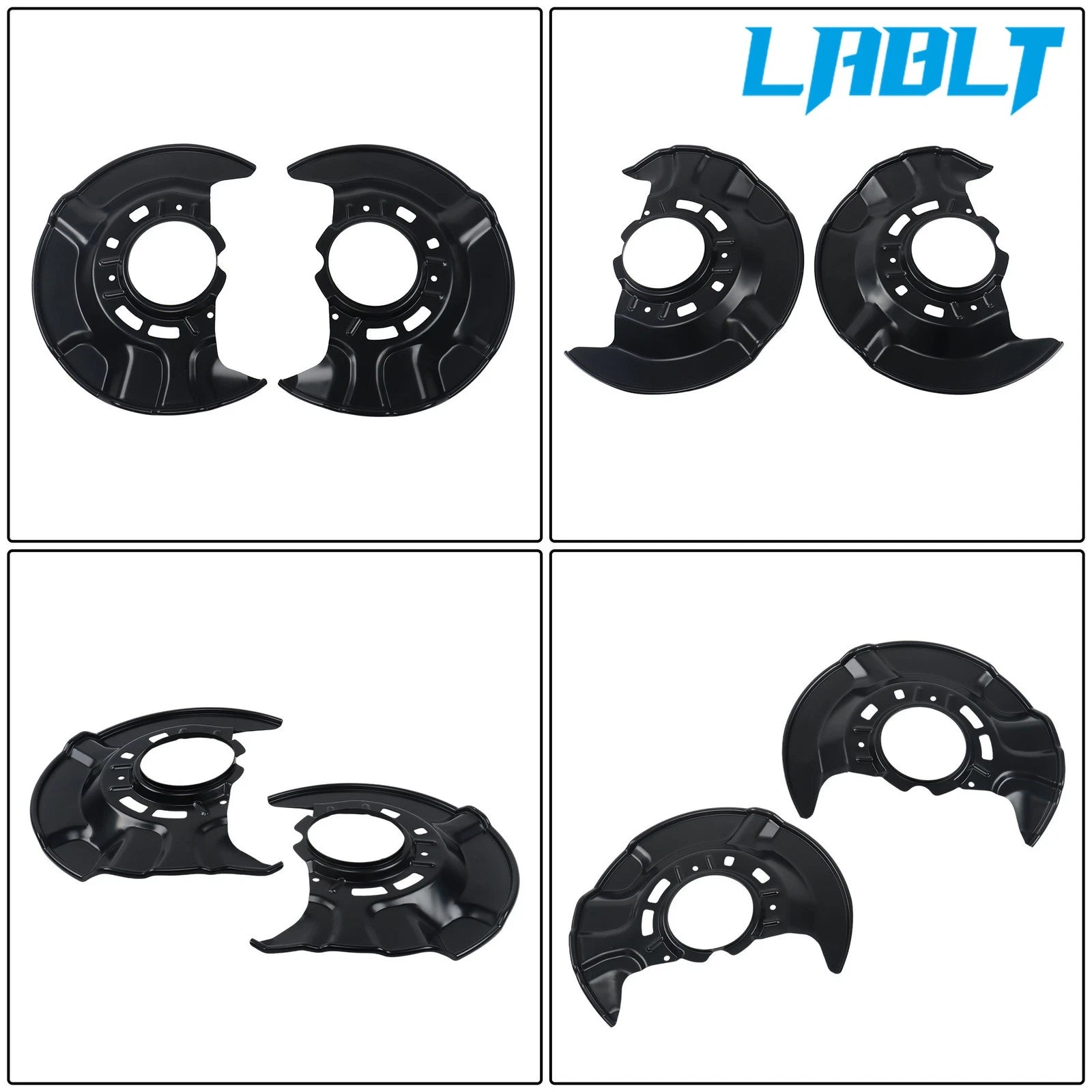 Pair Brake Dust Shields for Toyota Corolla Matrix (2009–2013)