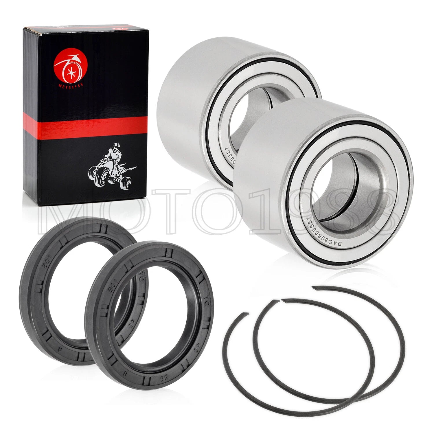 2 Wheel Bearings & Seals for Can-Am Renegade/Commander/Maverick 1000/850/800/570