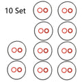 Set of 10 Carburetor Float Bowl Gasket Kit for Honda GX240 GX270 GX340 GX390