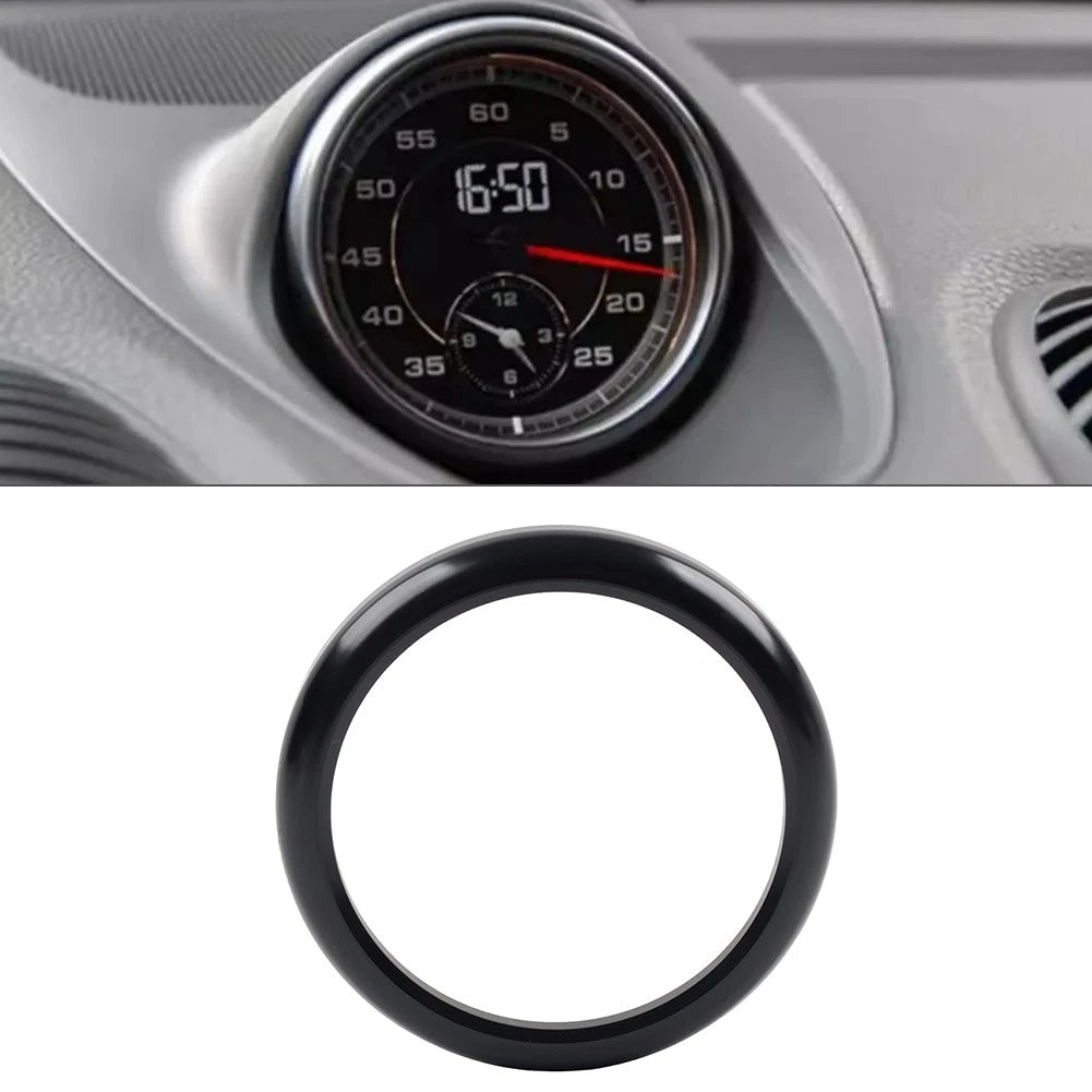 Stopwatch Compass Clock Cover Ring for Porsche 911 718 Boxster Cayenne Macan (2016–2023)