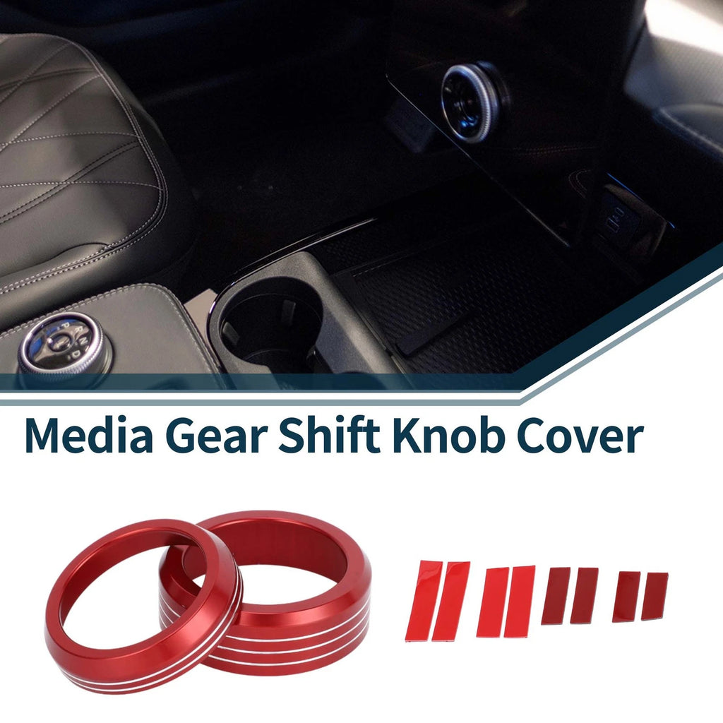 Gear Shift Switch Knob Cover Ring for Ford Mustang Mach-E (2021–2024)