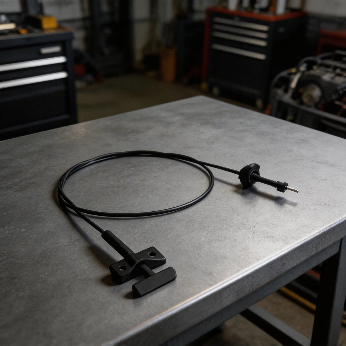Hood Release Cable Assembly for Ford Mustang (1983–1993)