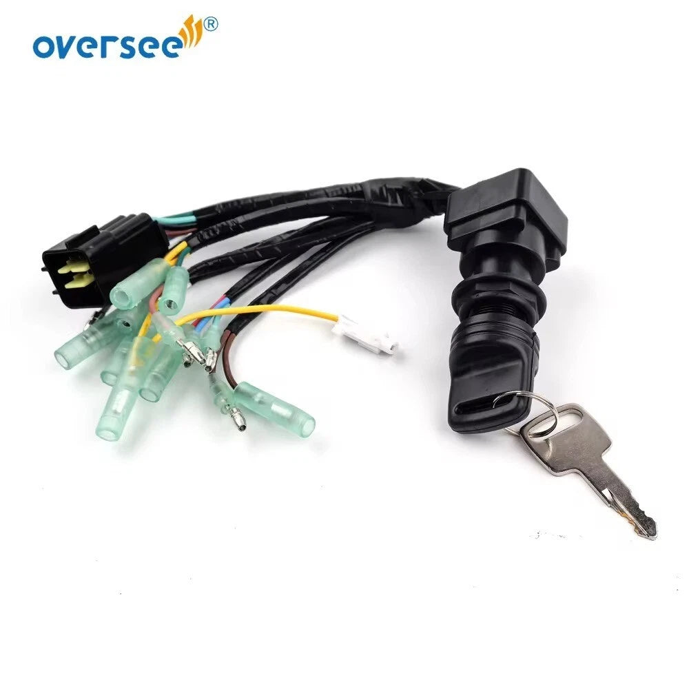 6X4-82510-01-00 Ignition Main Key Switch for Yamaha Outboard 70-115HP