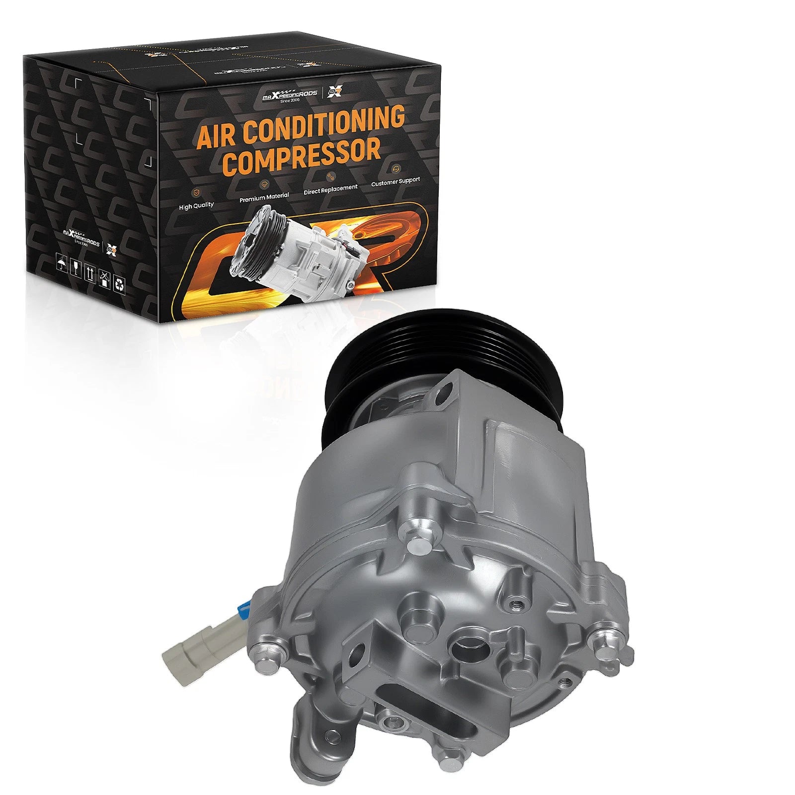 6PK A/C Compressor with Clutch for Chevrolet Sonic (2013–2018)