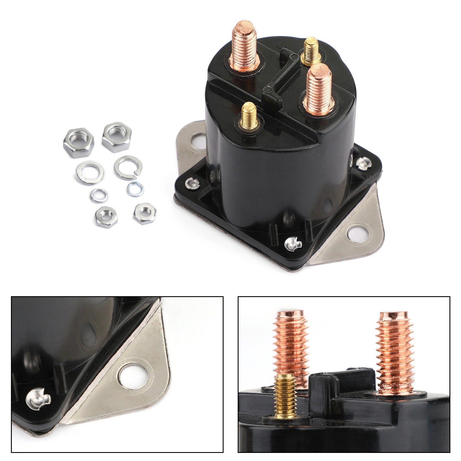 Solenoid 1013609 for Club Car DS & Precedent 12V Gas Golf Cart (1984-UP)