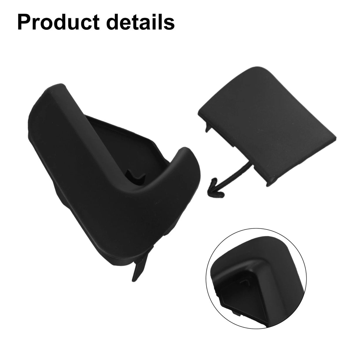 Front Tow Hook Covers for Toyota Yaris LE (2012–2014)
