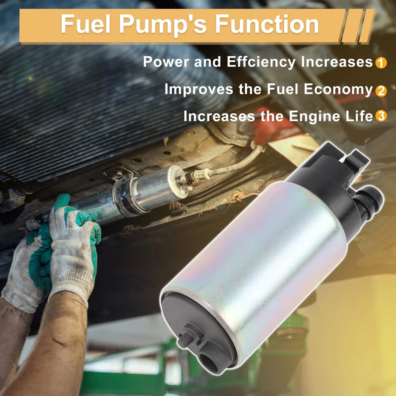 Fuel Pump Replacement for Hyundai Tucson (2014–2019) Metal