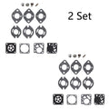 Set of 2 Carburetor Rebuild Kits for Tecumseh TC200 TC300 Tillotson RK21 HU