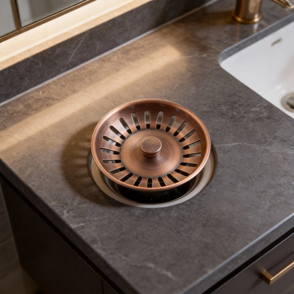 Drain Stopper for Kitchen Sink (Stainless Steel)