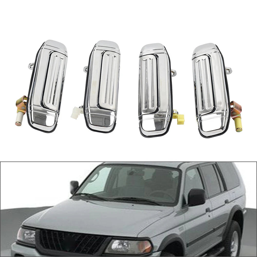 4X Outer Door Handle for Mitsubishi Pajero Montero (1992–1998)