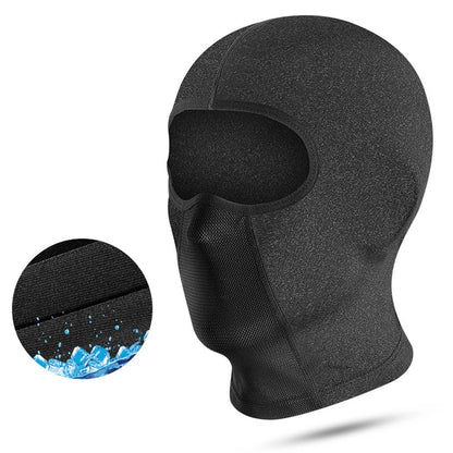 Cooling Ice Silk Hood for