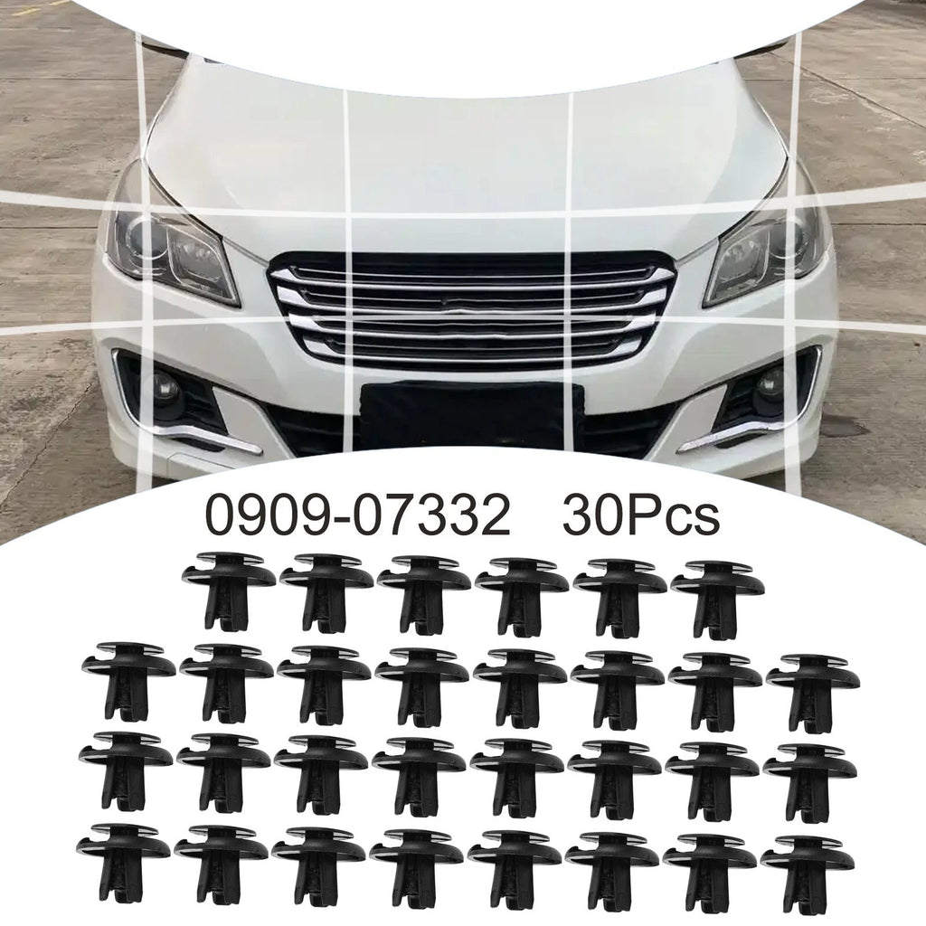 Set of 10 Door Panel Trim Clips for Suzuki