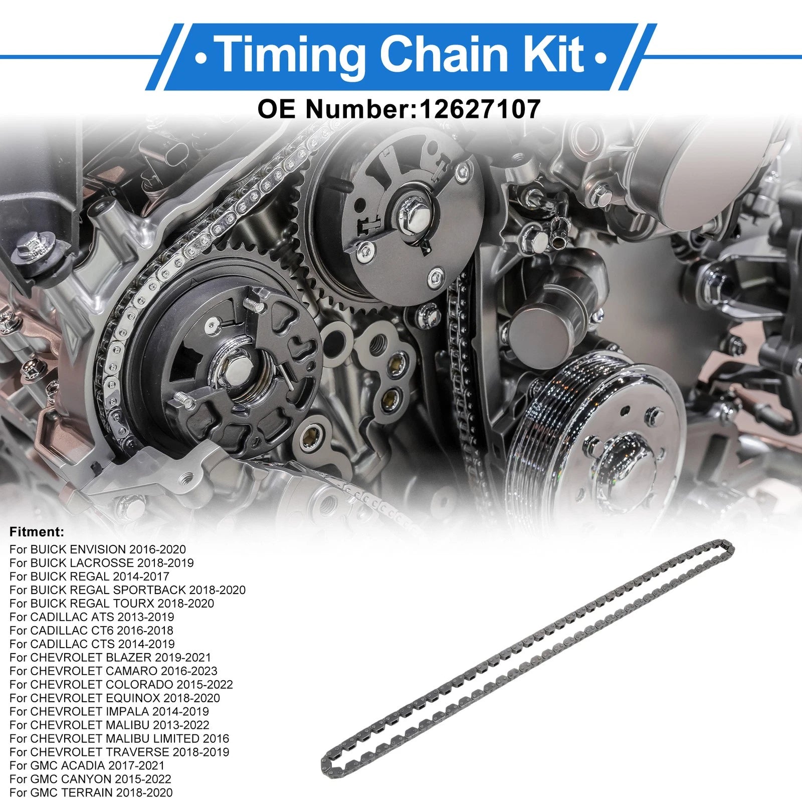 Timing Chain Kit for Buick Envision (2016–2020) No. 12627107