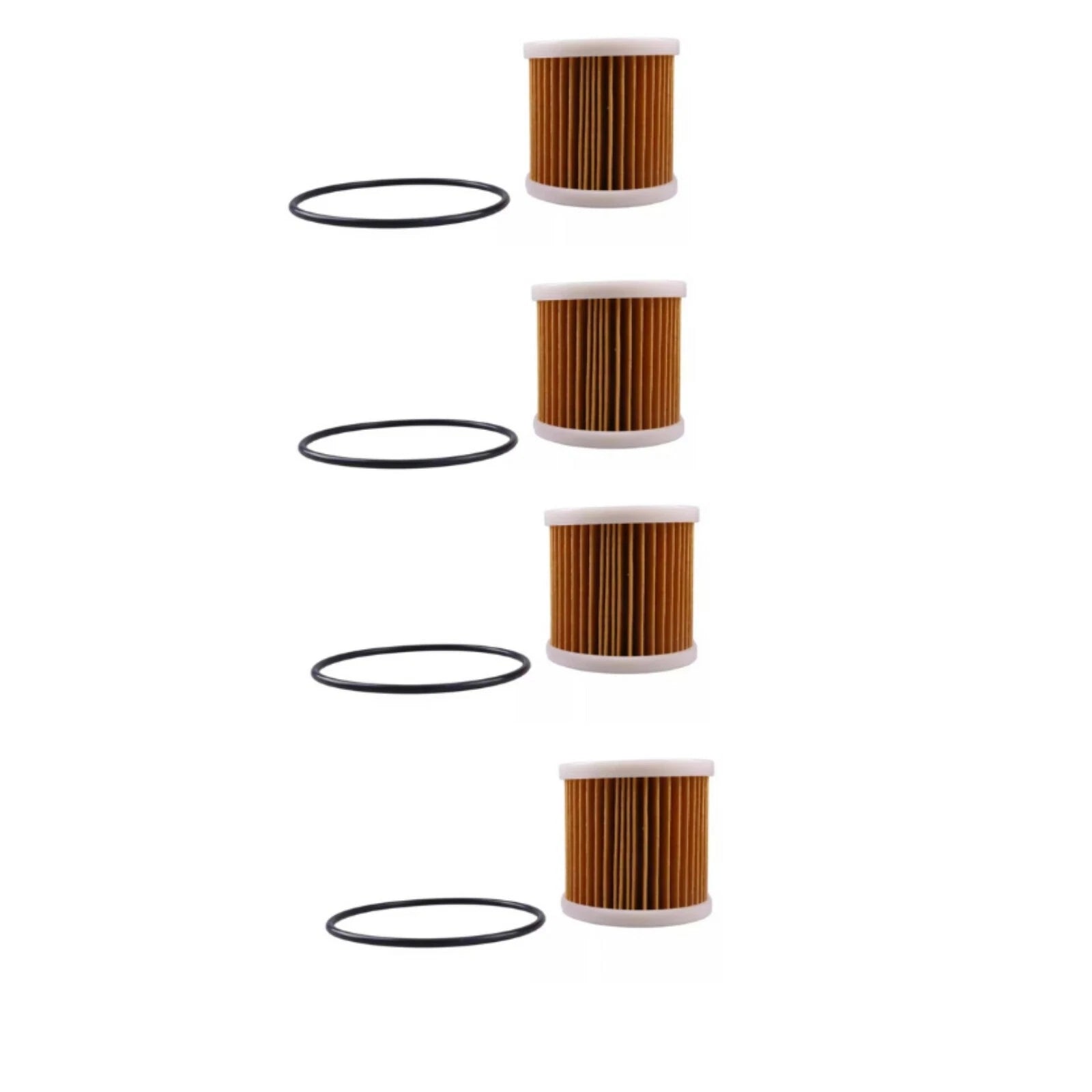 Set of 4 Fuel Filters for Honda Outboard (90794-46911, 90794-46913, 90794-46871)