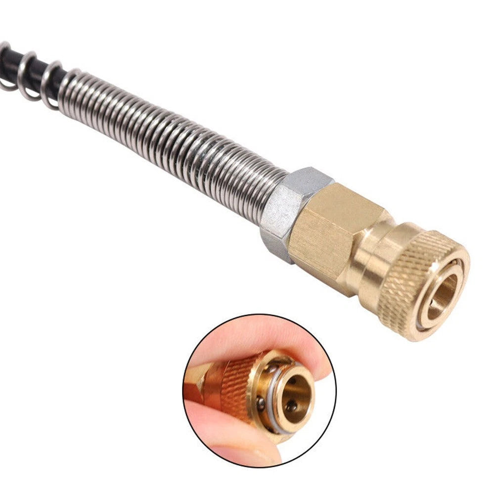 1 PC Pumps Adapter for Dual Gauge Charging Valve (6000psi, 7/8-14 UNF)