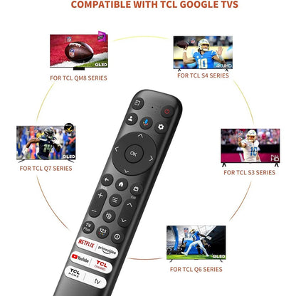RC813 Voice Replacement Remote Control for TCL Google TV Remote