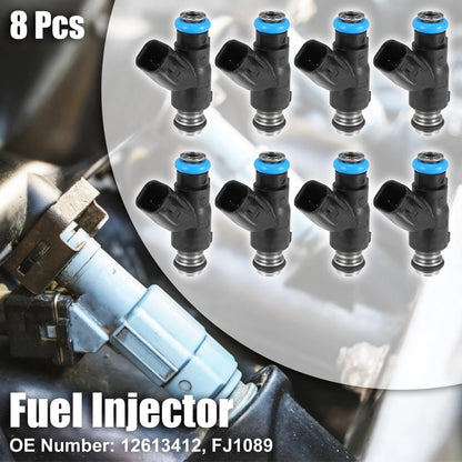 Fuel Injector Set Replacement for Chevy Silverado 2500 3500 HD (2010–2019)