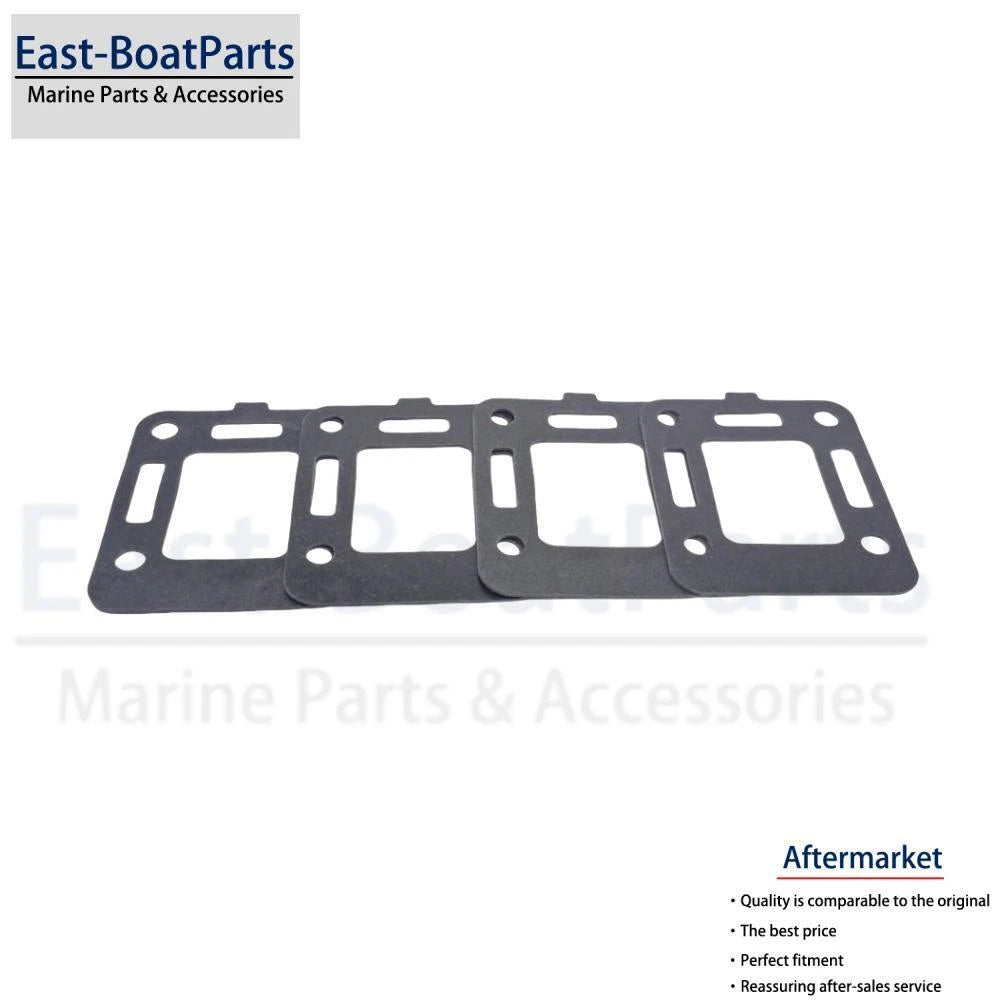 Set of 4 Gaskets for MerCruiser 2.5 3.0L 4 Cyl (1972–2003) 27-99777 9-61407
