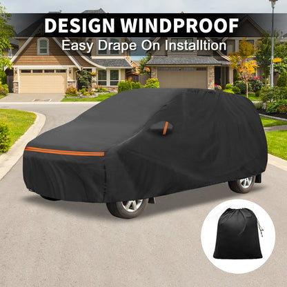 Waterproof Car Cover for Renault Scenic (2003–2023) with Zipper