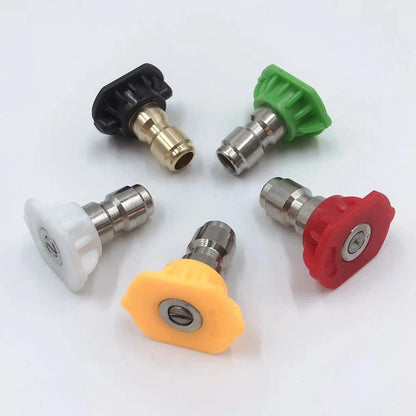 Set of 5 Nozzles for Pressure Washer Foam Generator