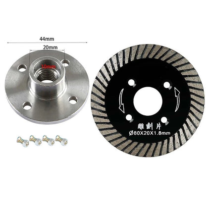 80mm Cutting Blade for Fine Material Removal (Compatible with )