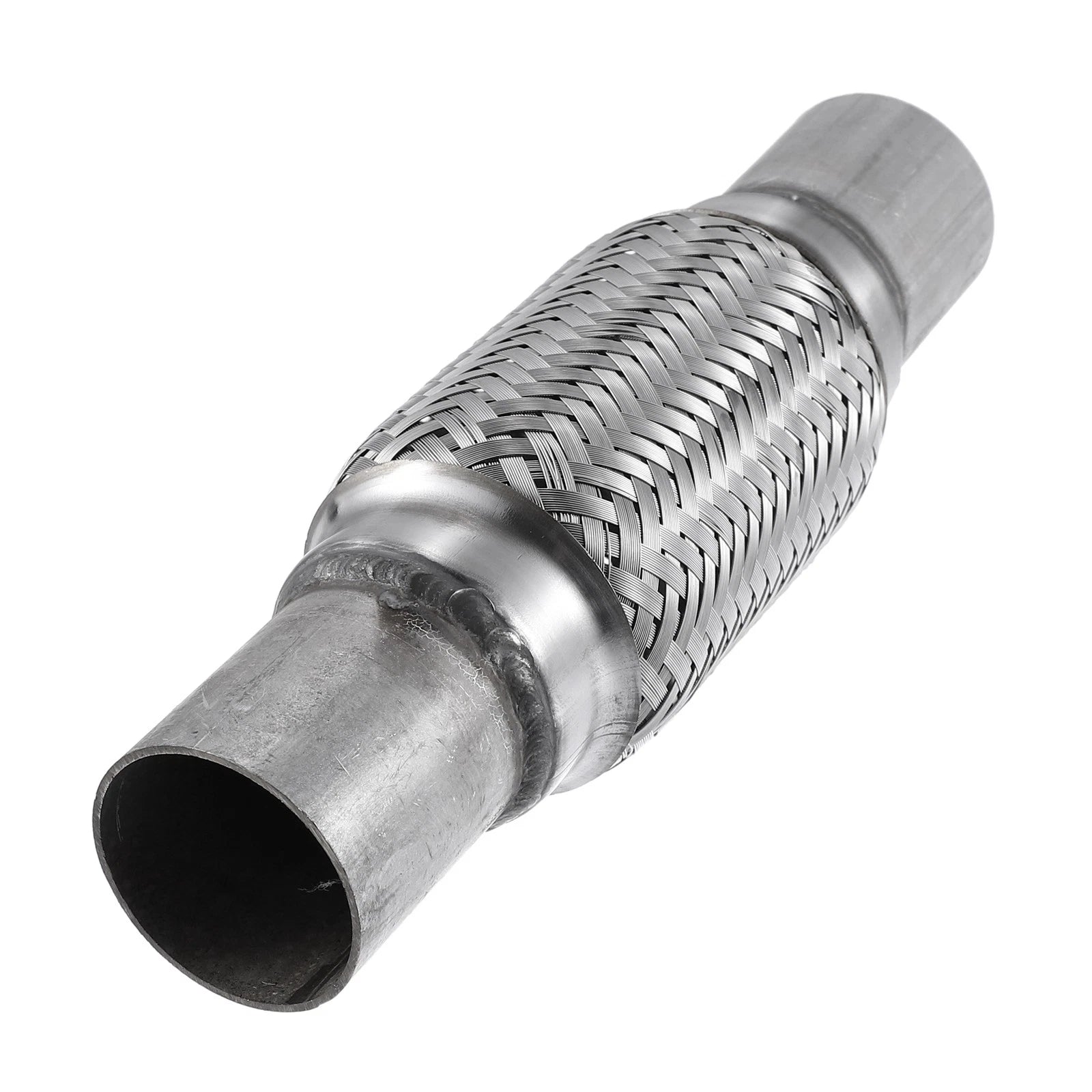 Exhaust Flex Pipe 2.01" W x 9.96" Long Double Braid Universal
