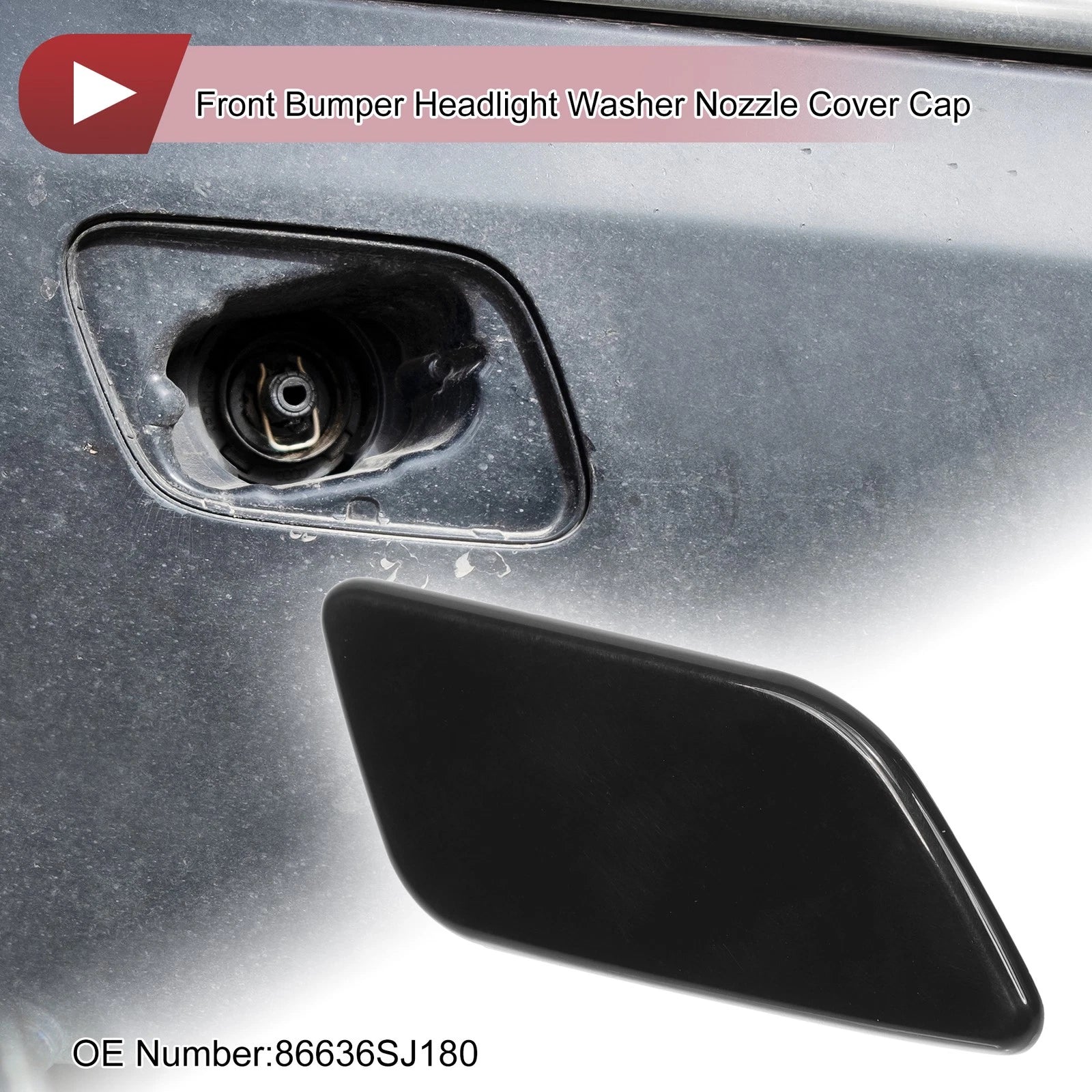 Windshield Washer Nozzle Cover Cap Front Right for Subaru Forester (2022–2024)