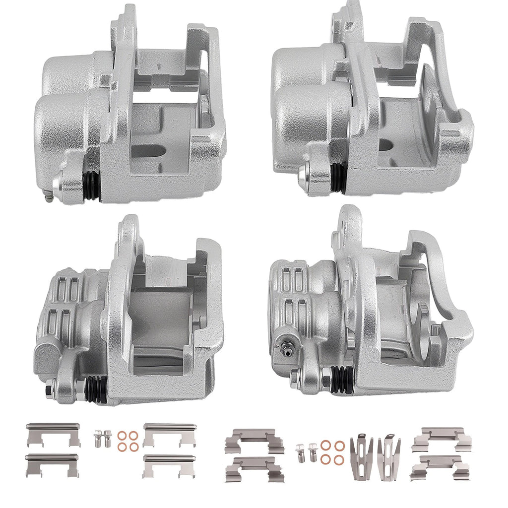 Front Rear Brake Calipers w/ Bracket for Cadillac Escalade (2002–2023)