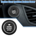 Ignition Button Decal Replacement for Hyundai Sonata (2011–2014) Aluminum Black