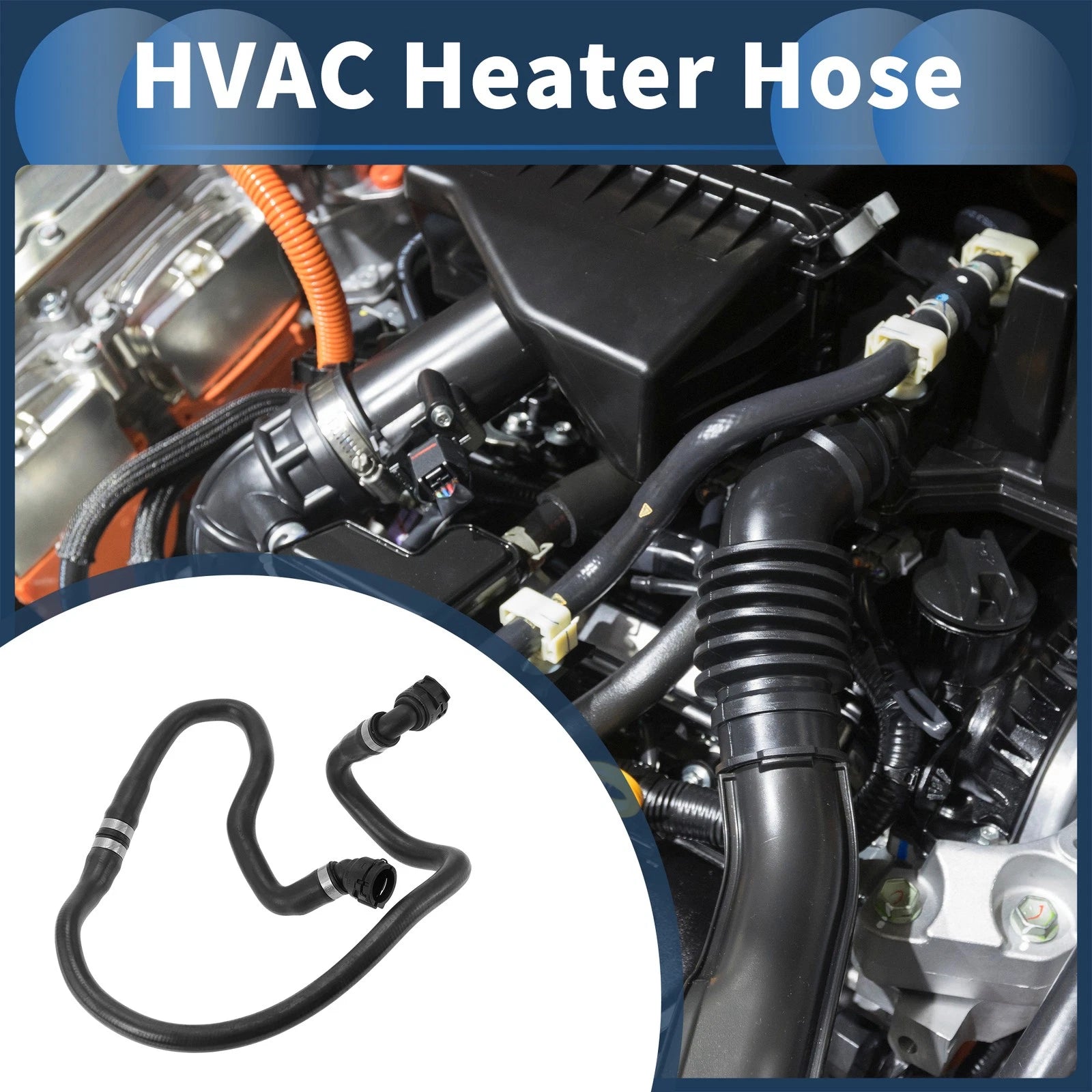 HVAC Heater Hose Replacement for BMW X3 (2011–2017) X4 (2015–2018)
