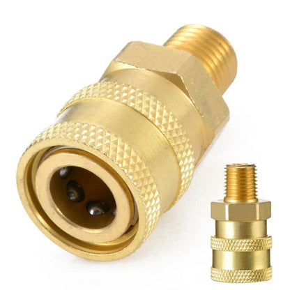 Brass Quick Coupler for High-Pressure Equipment