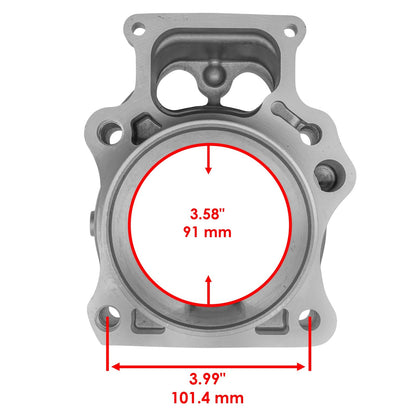 Caltric Cylinder Kit Replacement for Honda Pioneer 1000-5 SXS1000M5 (2017–2021)
