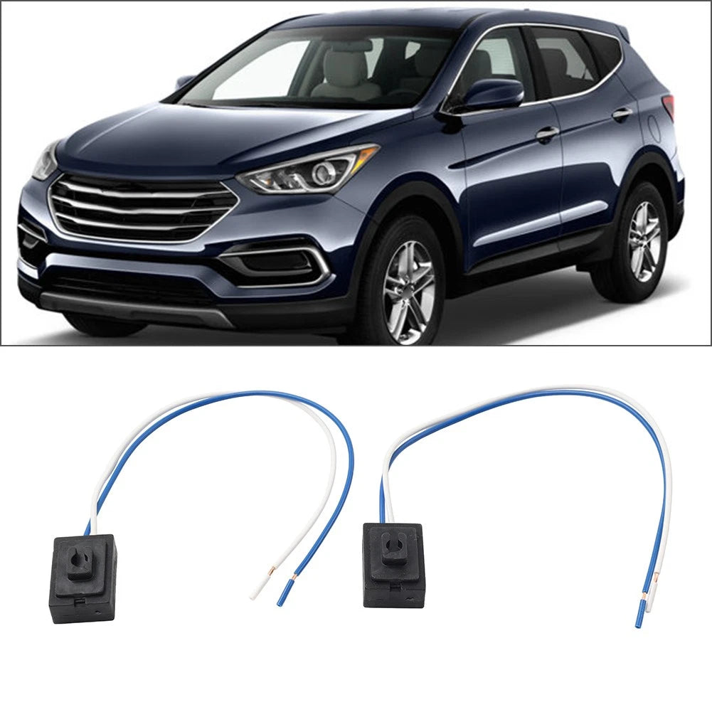 2X Front Outside Door Handle Button Switches for Hyundai Santa Fe (2013–2019)