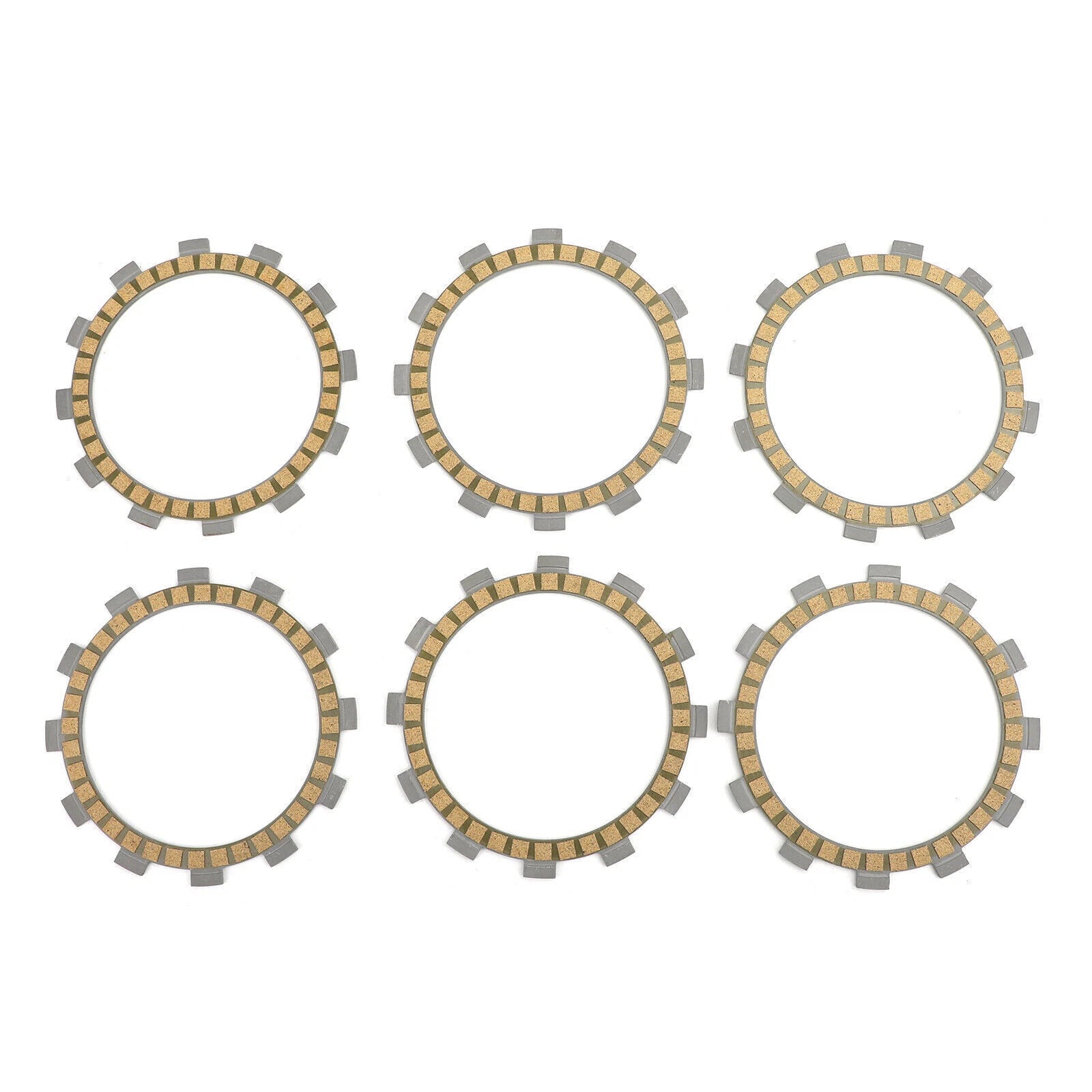 Clutch Friction Plate Kit for Yamaha YFM250R/RX, TT250R/RL, TTR250, XT250 (2006–2023)