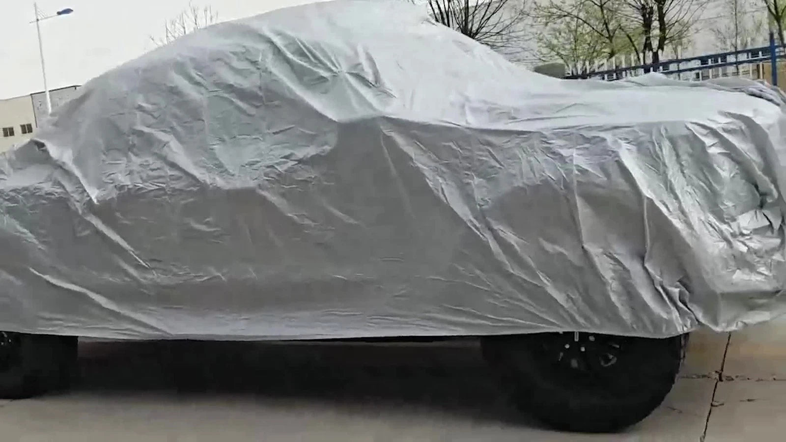 Car Cover for Chevrolet Silverado (UV Dust Rain Protector)