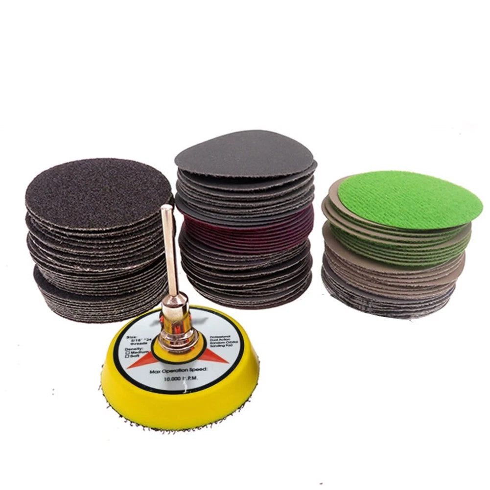 Sandpaper Discs for Polish Work (Pack of 100)