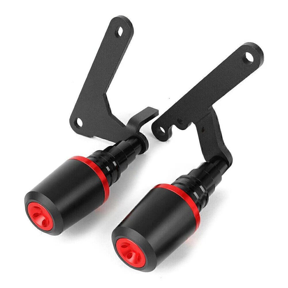 Set of 1 Red Frame Crash Guard Protector for Yamaha YZF 600/R6 (2017–2021)