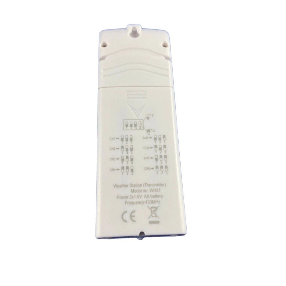 WH31 Wireless Thermohygrometer for Outdoor Temperature Humidity Data HP2550TR