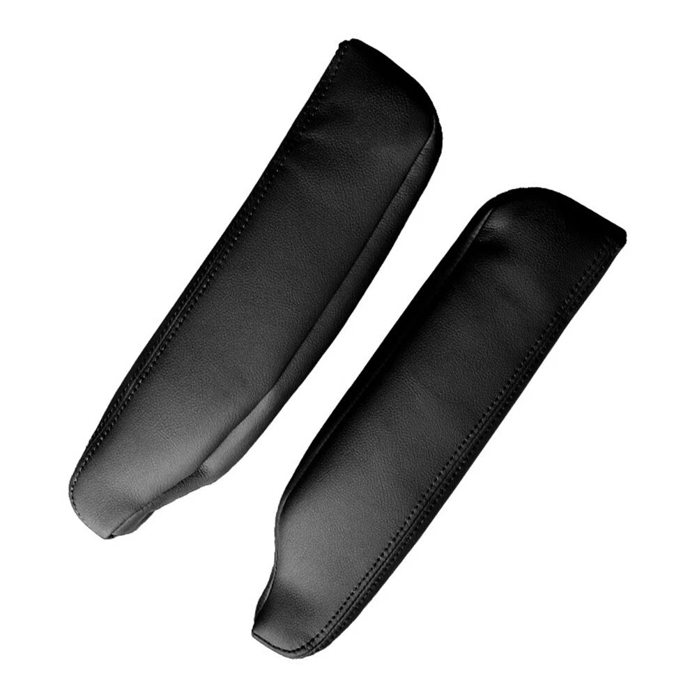 2Pcs Seat Armrest Handle Cover Black For Land Rover Range Rover Sport 2005-2013
