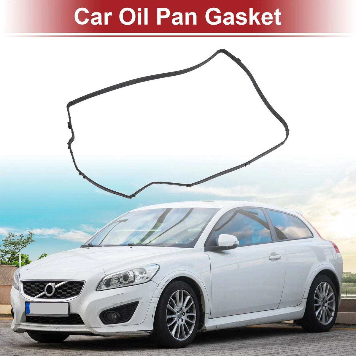 Oil Pan Gasket for Volvo C30 (2013) - Part No. 31256854