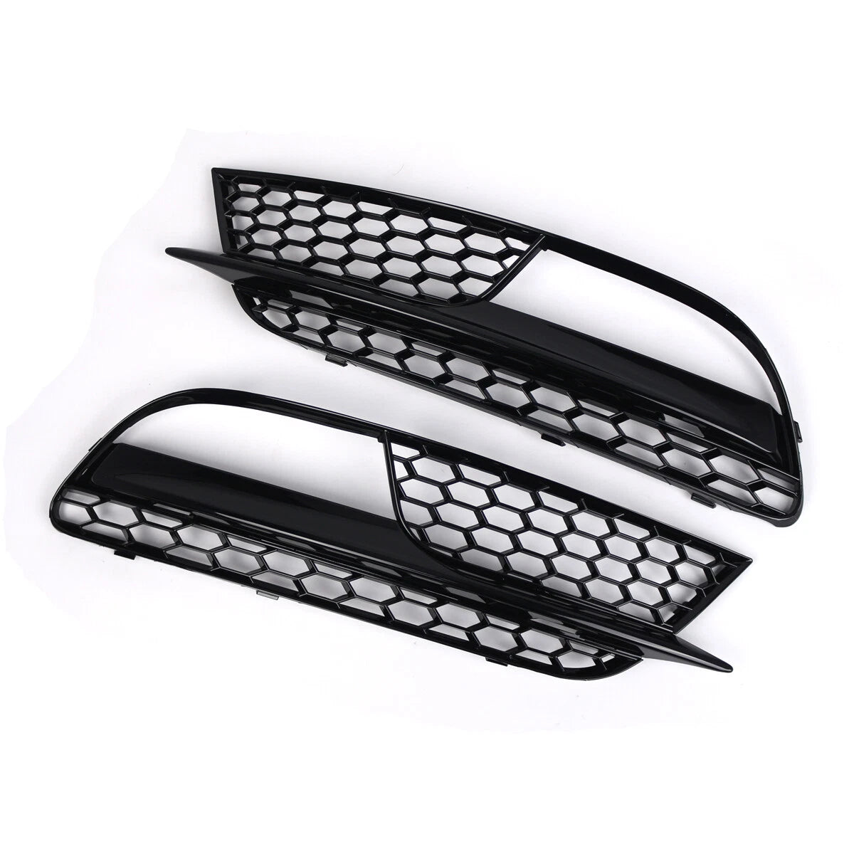 Set of 2 Front Lower Bumper Grill Fog Light Covers for Audi A5 (2011–2016)