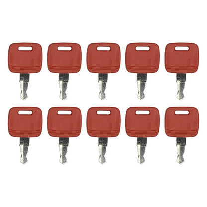 Set of 10 Ignition Keys for Tractor Loader RE183935