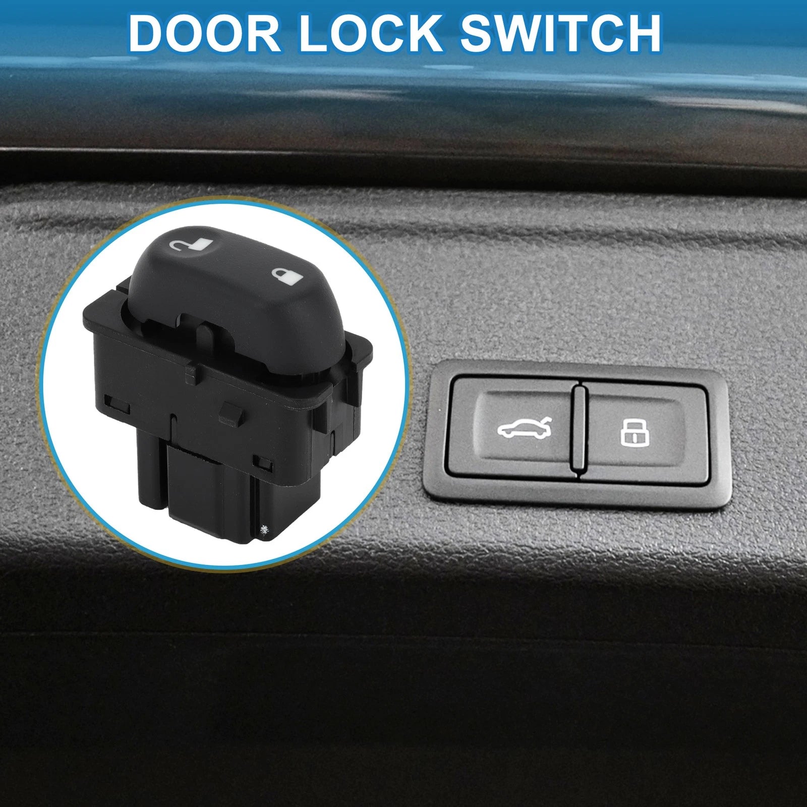 Door Lock Switch No.YF1Z14028BA for Ford Explorer Taurus Thunderbird (1991–2005)