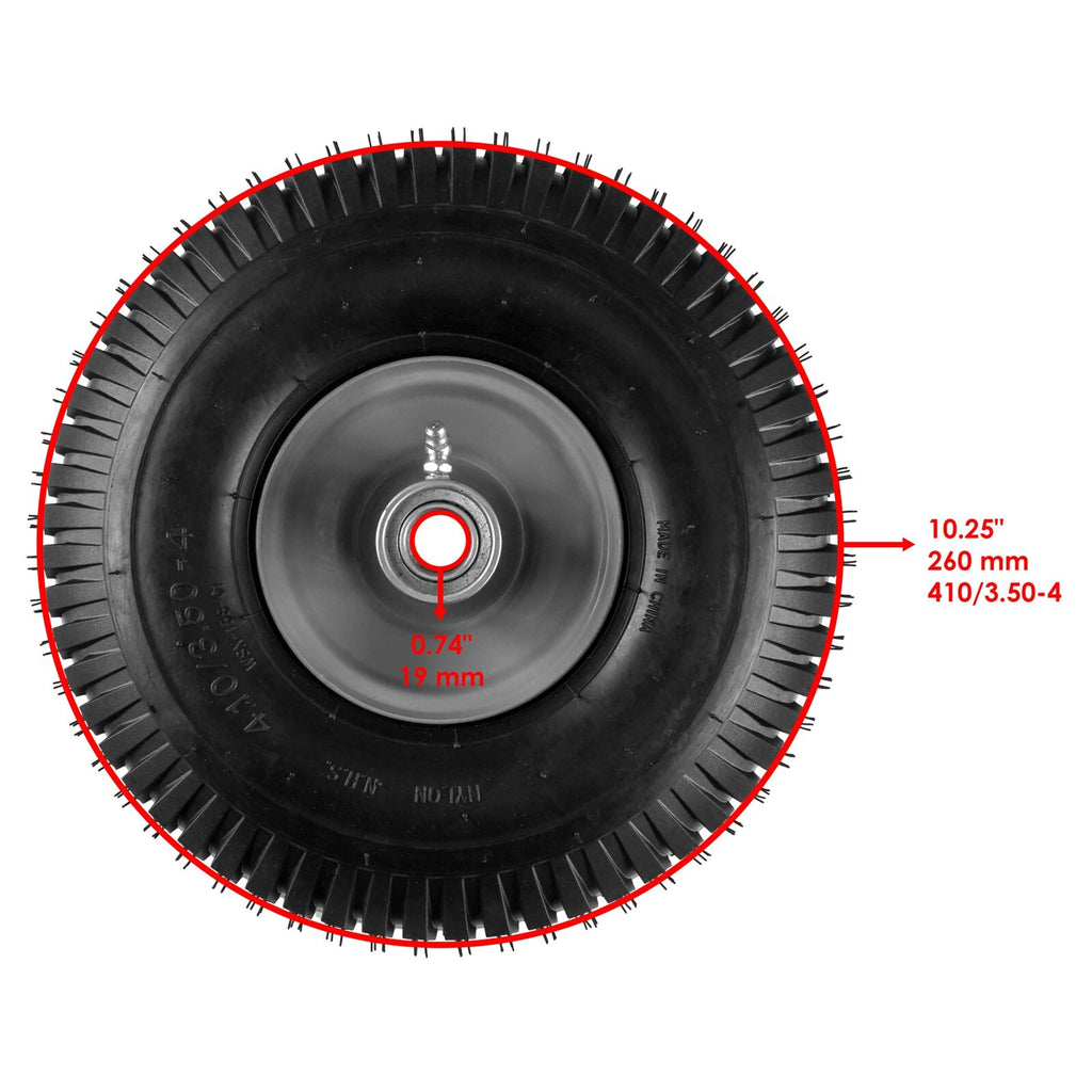 Front Wheel Rim and Tire Replacement for Snapper Rear Engine Riding Mower