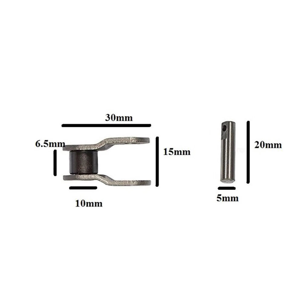 Half Chain Connecting Link Pitch 5/8" Width 1/4" For Motorcycle 520 Non O-Ring
