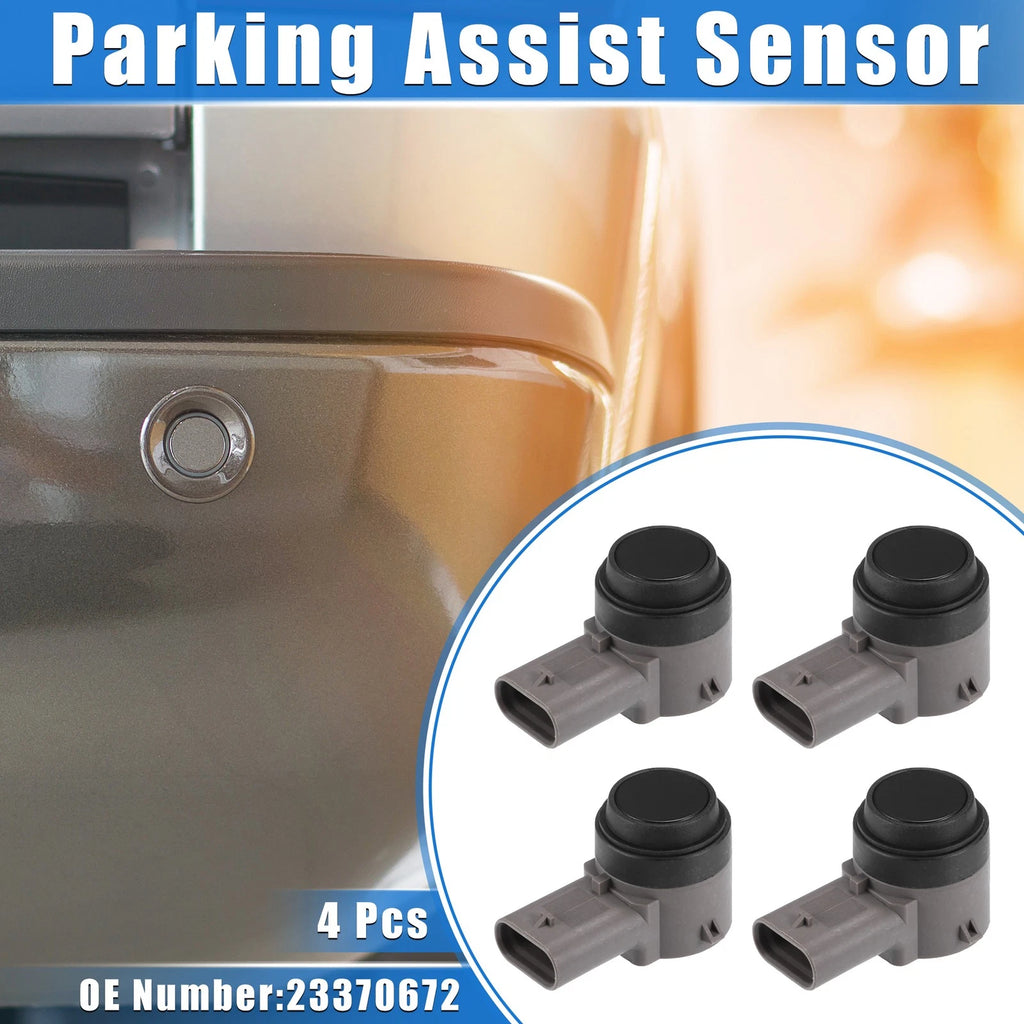 4 Pcs Rear Reverse Parking Assist Sensors Replacement for Chevrolet Spark (2010–2015)