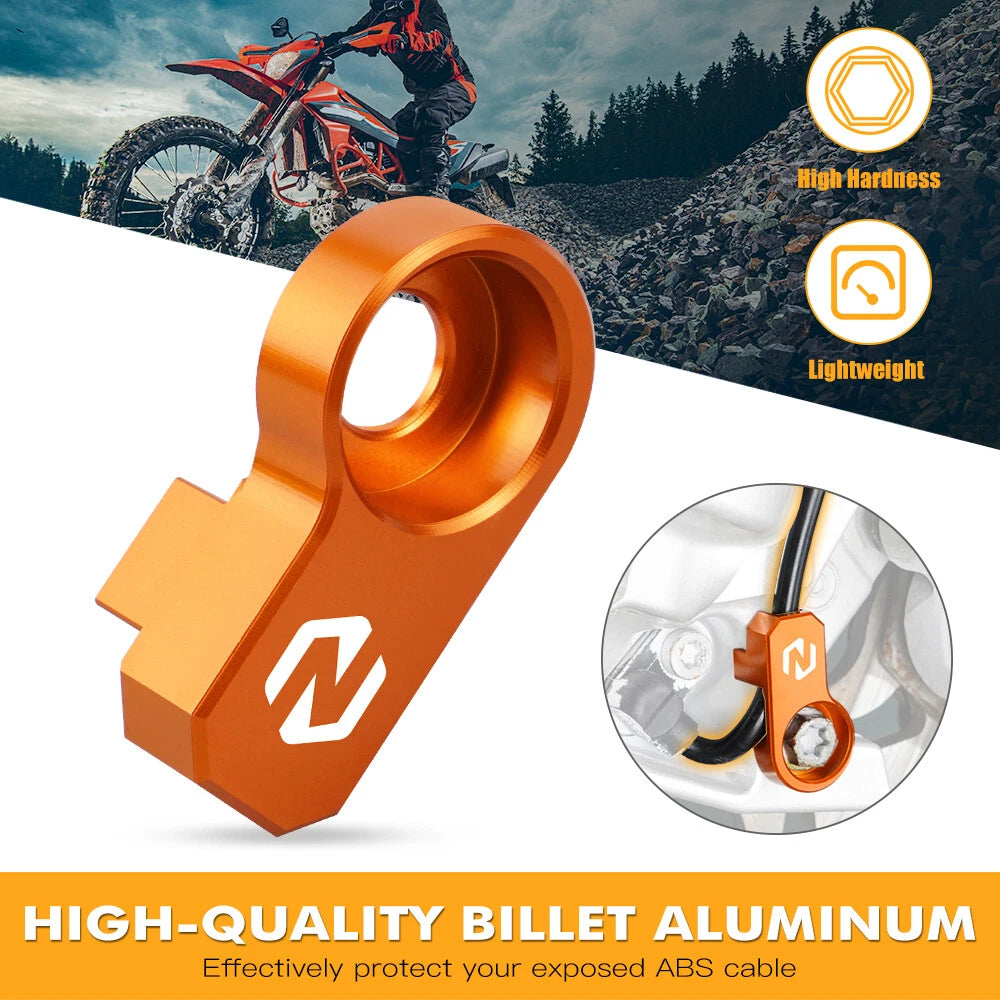 Front ABS Cable Guard Protector Cover for KTM 690/R (2008–2018) Orange