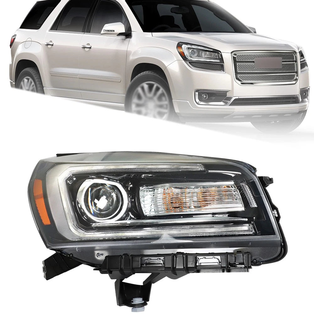 Halogen Projector Headlight Right Side for GMC Acadia (2013–2016)