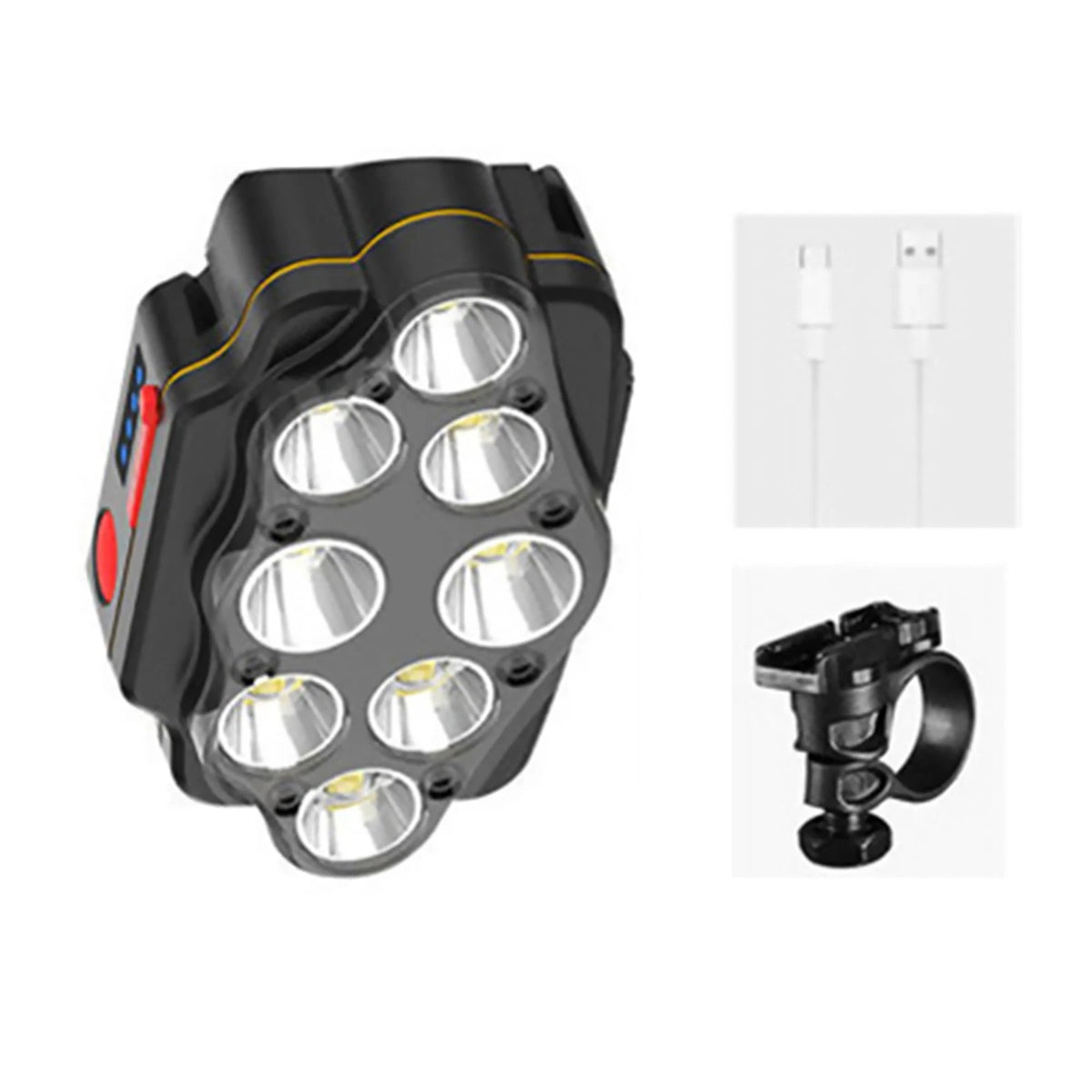LED Bike Light for Universal Bicycle (USB Rechargeable)